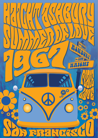 Haight Ashbury Summer of LOVE